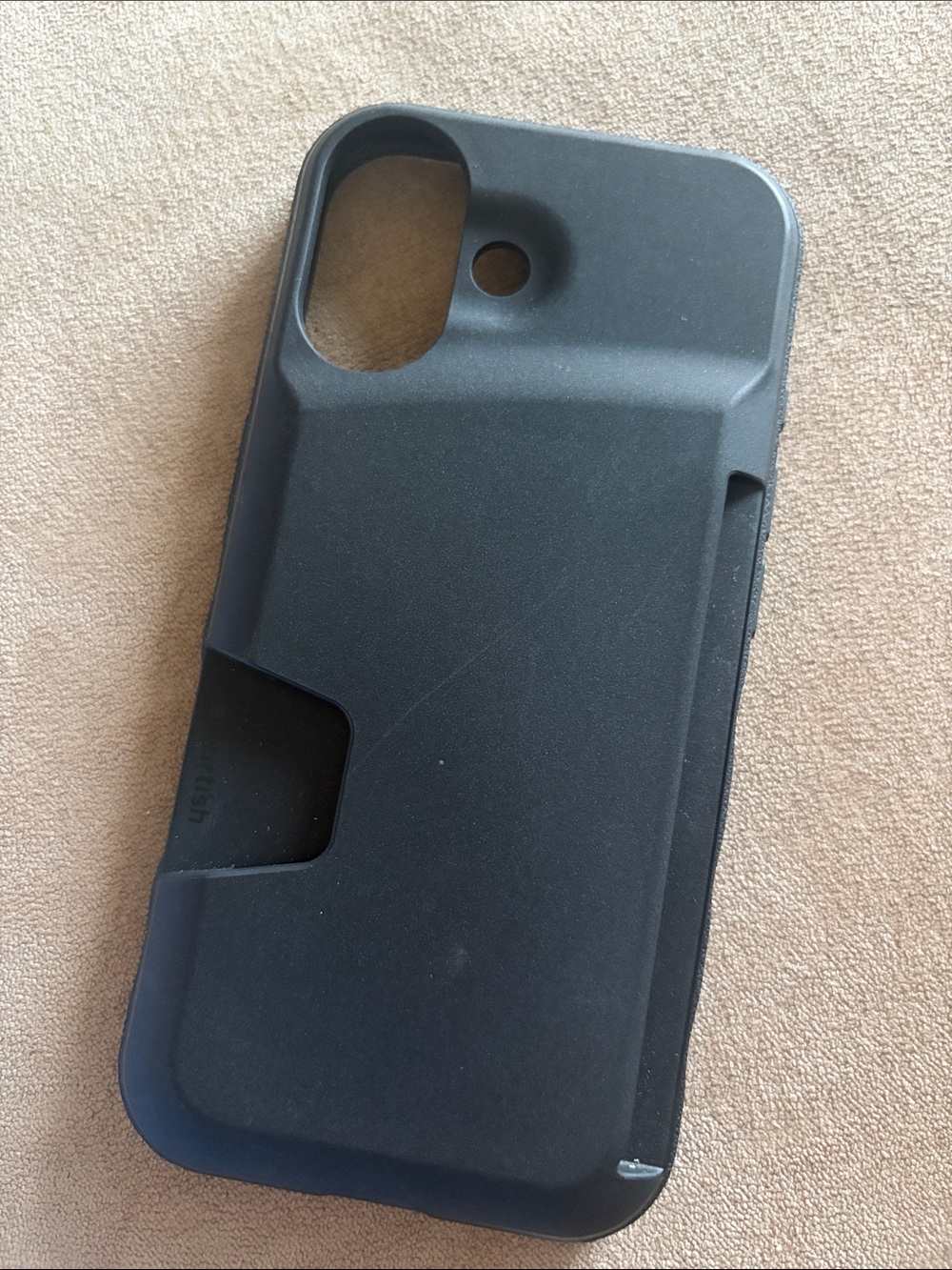 Smartish iPhone 17 case black wallet/card holder case
